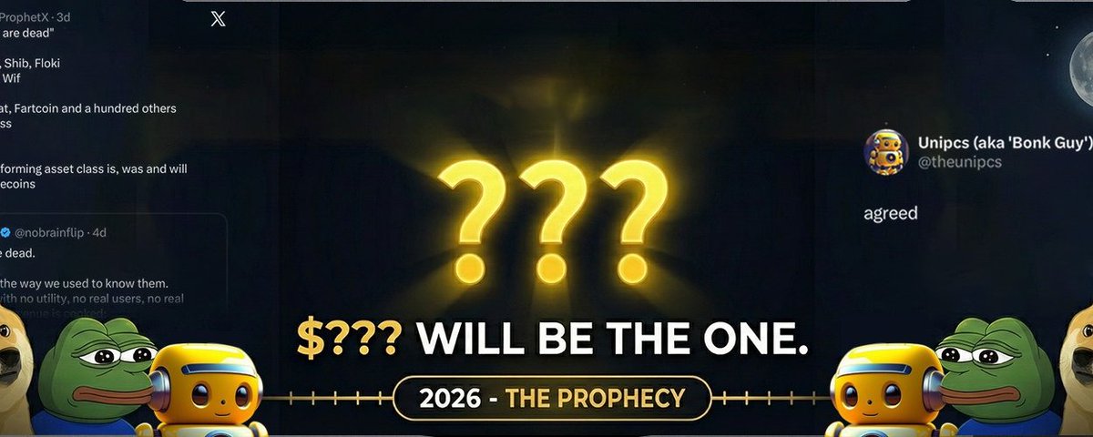 ??? - $??? WILL BE THE ONE - 2026 THE PROPHECY